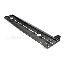 Load image into Gallery viewer, Anderson Composites 2015-2017 Ford Mustang GT350 Style Rocker Panel Splitter - Main Product View