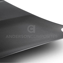 Load image into Gallery viewer, Anderson Composites 2015-2017 Ford Mustang Shelby GT350 Double Sided Carbon Fiber Hood - Side View
