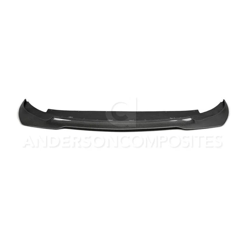 Anderson Composites 2015-2018 Ford Mustang Shelby GT350R Carbon Fiber Front Splitter (1 PC) - Installation View