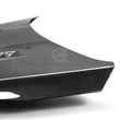 Load image into Gallery viewer, Anderson Composites 2016-2017 Ford Focus ST/RS Carbon Fiber RS Hood - Back View