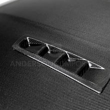 Load image into Gallery viewer, Anderson Composites 2016-2017 Ford Focus ST/RS Carbon Fiber RS Hood - Additional View 6