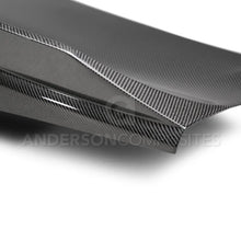 Load image into Gallery viewer, Anderson Composites 2016+ Chevy Camaro Carbon Fiber Double Sided Deck Lid w/ Integrated Spoiler - Additional View 5