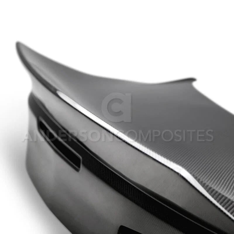 Anderson Composites 2016+ Chevy Camaro Carbon Fiber Double Sided Deck Lid w/ Integrated Spoiler - Additional View 6