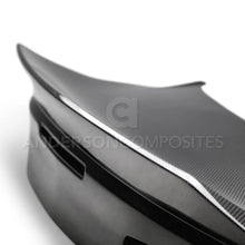 Load image into Gallery viewer, Anderson Composites 2016+ Chevy Camaro Carbon Fiber Double Sided Deck Lid w/ Integrated Spoiler - Additional View 6