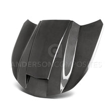 Load image into Gallery viewer, Anderson Composites 2016+ Chevy Camaro Carbon Fiber Double Sided Hood - Main Product View