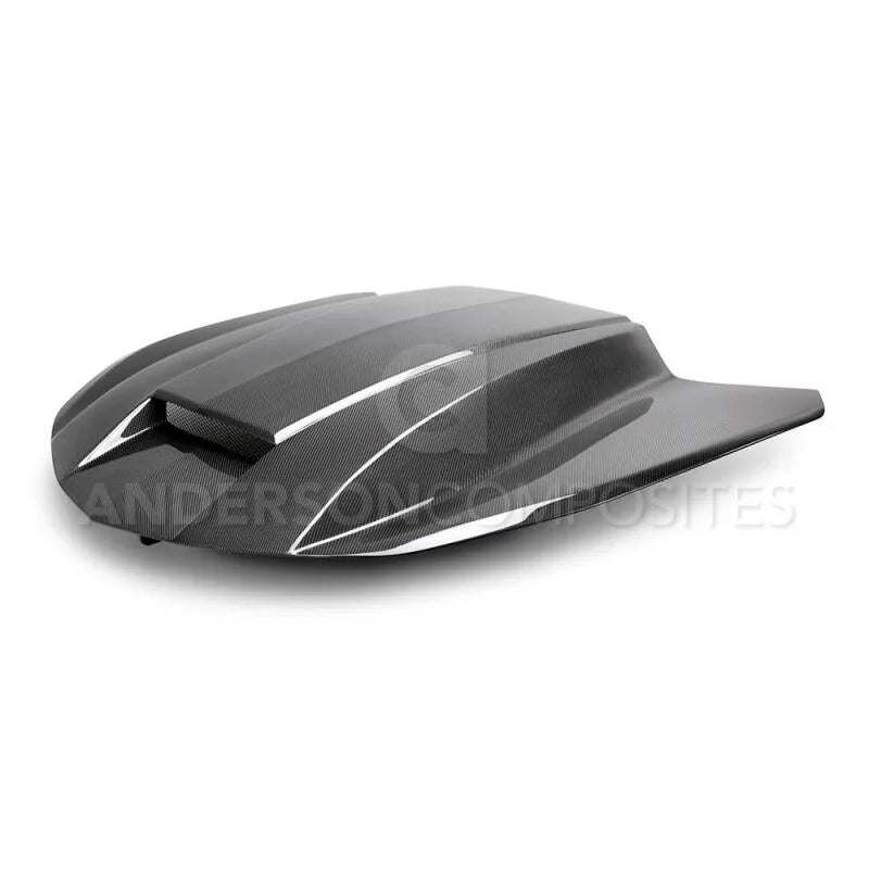Anderson Composites 2016+ Chevy Camaro Carbon Fiber Double Sided Hood - Installation View