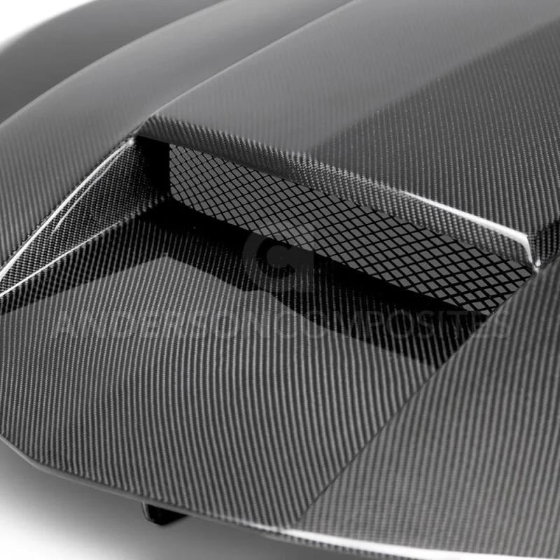 Anderson Composites 2016+ Chevy Camaro Carbon Fiber Double Sided Hood - Additional View 6