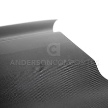 Load image into Gallery viewer, Anderson Composites 2016+ Chevy Camaro OE Style Carbon Fiber Hood - Non Vented - Installation View