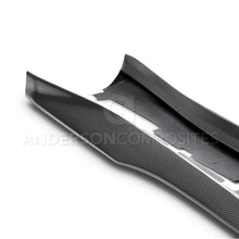 Load image into Gallery viewer, Anderson Composites 2016+ Chevy Camaro Type-AZ Fiber Rockers - Installation View