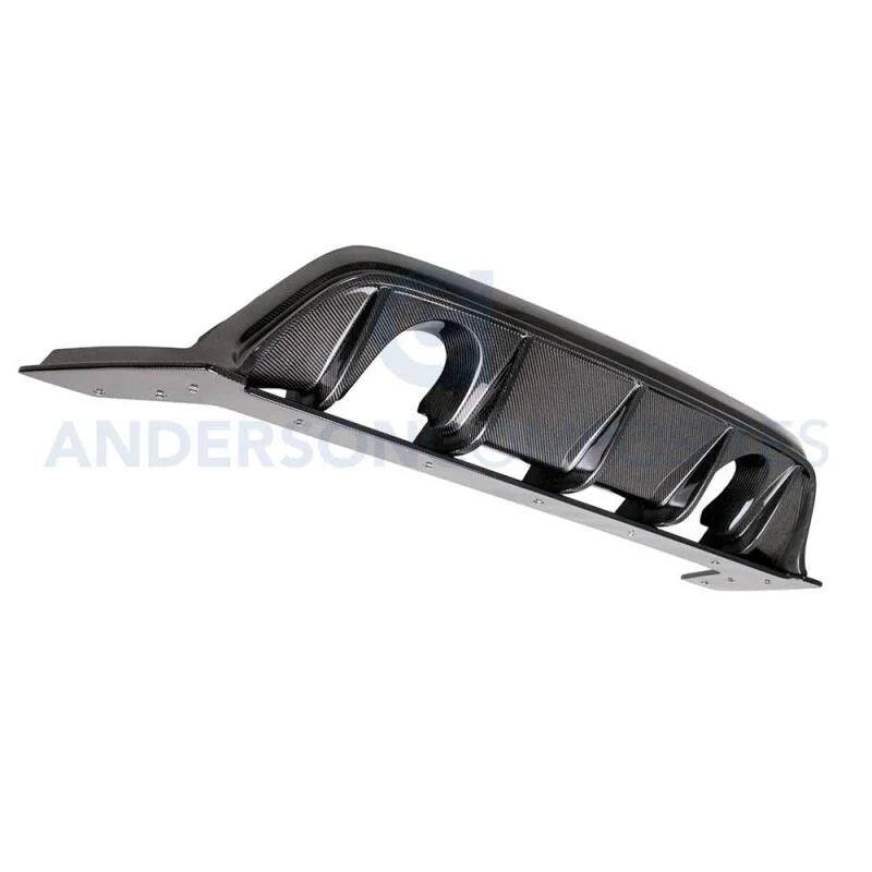 Anderson Composites 2016+ Ford Focus RS Type-R Rear Diffuser - Main Product View