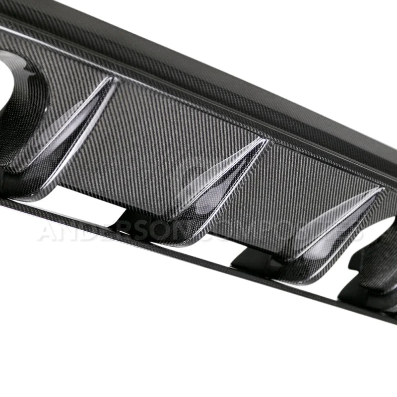 Anderson Composites 2016+ Ford Focus RS Type-R Rear Diffuser - Additional View 6