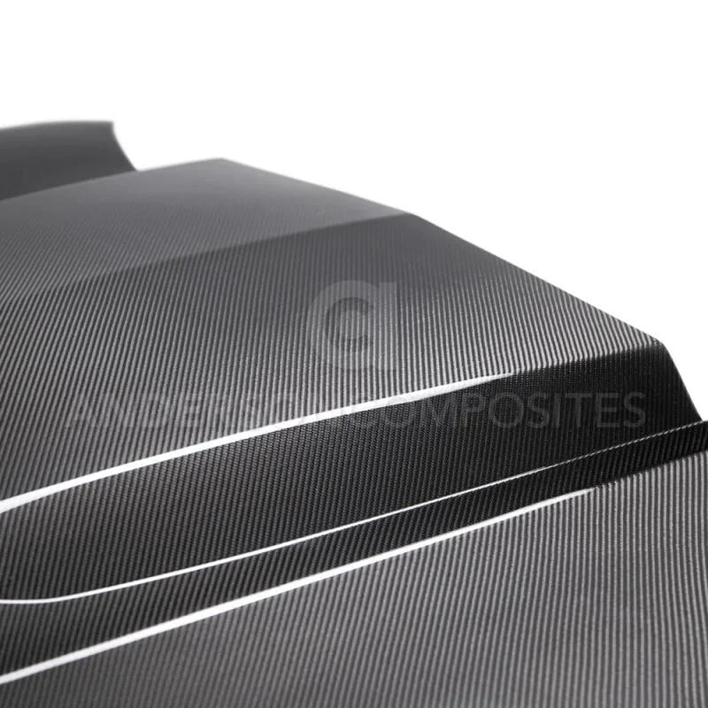 Anderson Composites 2016+ Type-AZ Camaro Double Sided Fiber Hood - Additional View 5
