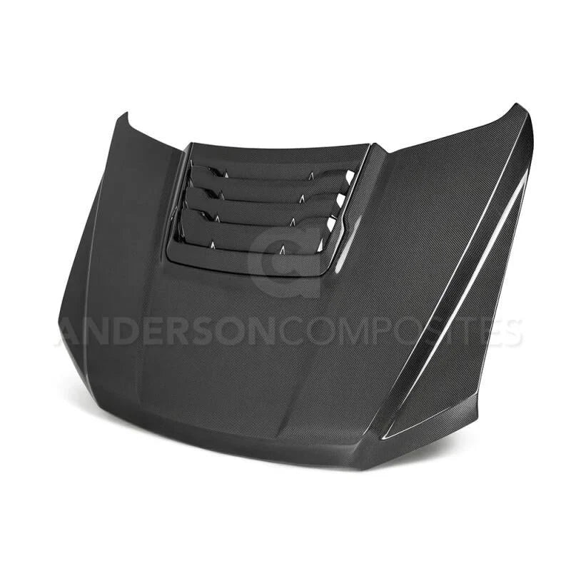 Anderson Composites 2017-2018 Ford Raptor Type-OE Style Carbon Fiber Hood - Main Product View