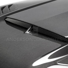 Load image into Gallery viewer, Anderson Composites 2018-2019 Ford Mustang Ram Air Double Sided Carbon Fiber Hood - Additional View 5