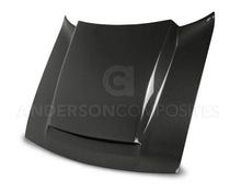 Load image into Gallery viewer, Anderson Composites 2018 Dodge Demon Cowl-Style Carbon Fiber Hood - Main Product View