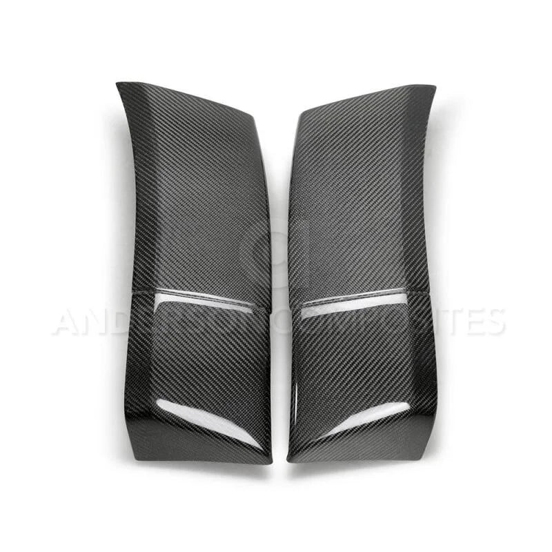 Anderson Composites 2018 Dodge Demon Fender Flare Extensions (Rear) - Back View