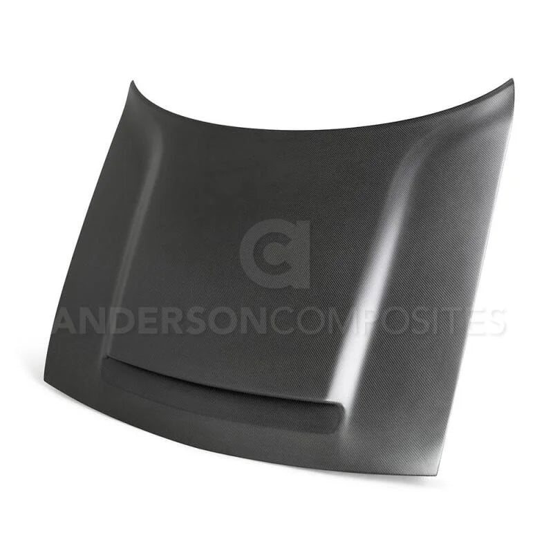 Anderson Composites 2018 Dodge Demon Type-OE Dry Carbon Fiber Hood - Main Product View