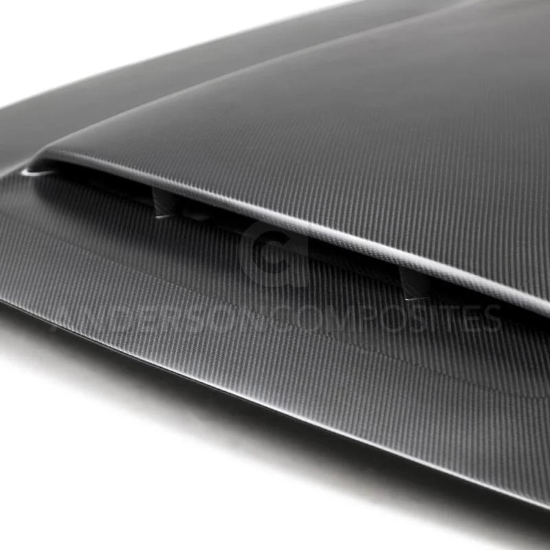 Anderson Composites 2018 Dodge Demon Type-OE Dry Carbon Fiber Hood - Additional View 5