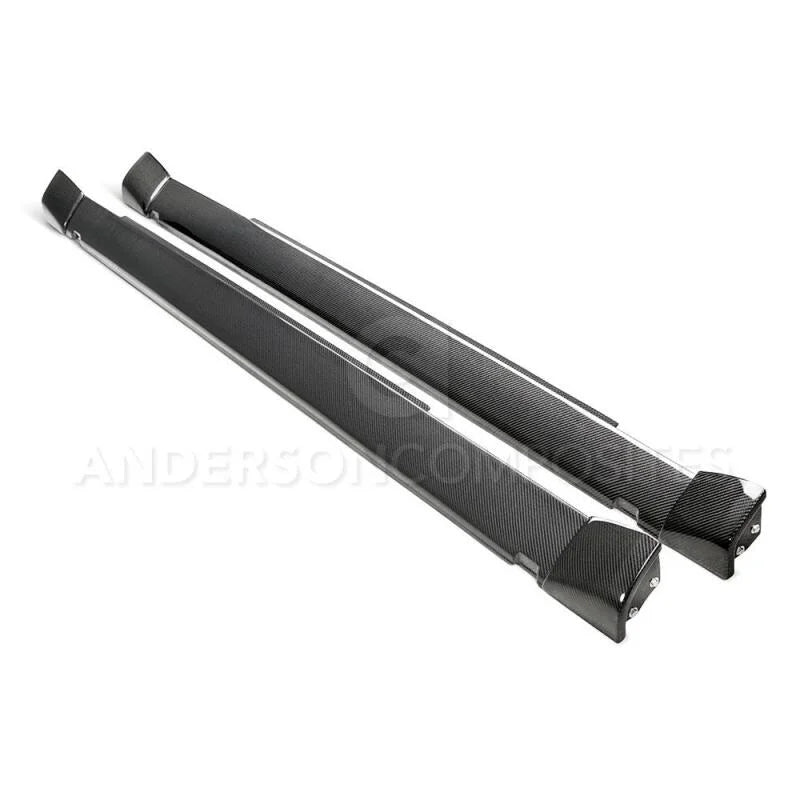 Anderson Composites 2018 Dodge Demon Type-WB Rockers (Pair) - Main Product View