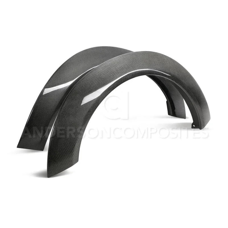 Anderson Composites 2018 Dodge Demon Wide Body Fender Flares (Front) - Main Product View