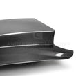 Load image into Gallery viewer, Anderson Composites 2018 Ford Mustang Double Sided Type-CJ 4in Carbon Fiber Cowl Hood - Side View