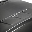 Load image into Gallery viewer, Anderson Composites 2018 Ford Mustang GT Type-SA Style Heat Extractor Double Sided Carbon Fiber Hood - Additional View 5