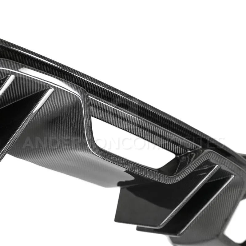 Anderson Composites 2018 Ford Mustang GT/Ecoboost Rear Valance - Back View