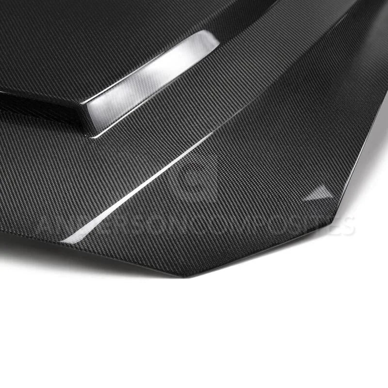 Anderson Composites 2018 Ford Mustang Super Snake Double Sided Carbon Fiber Hood - Additional View 5