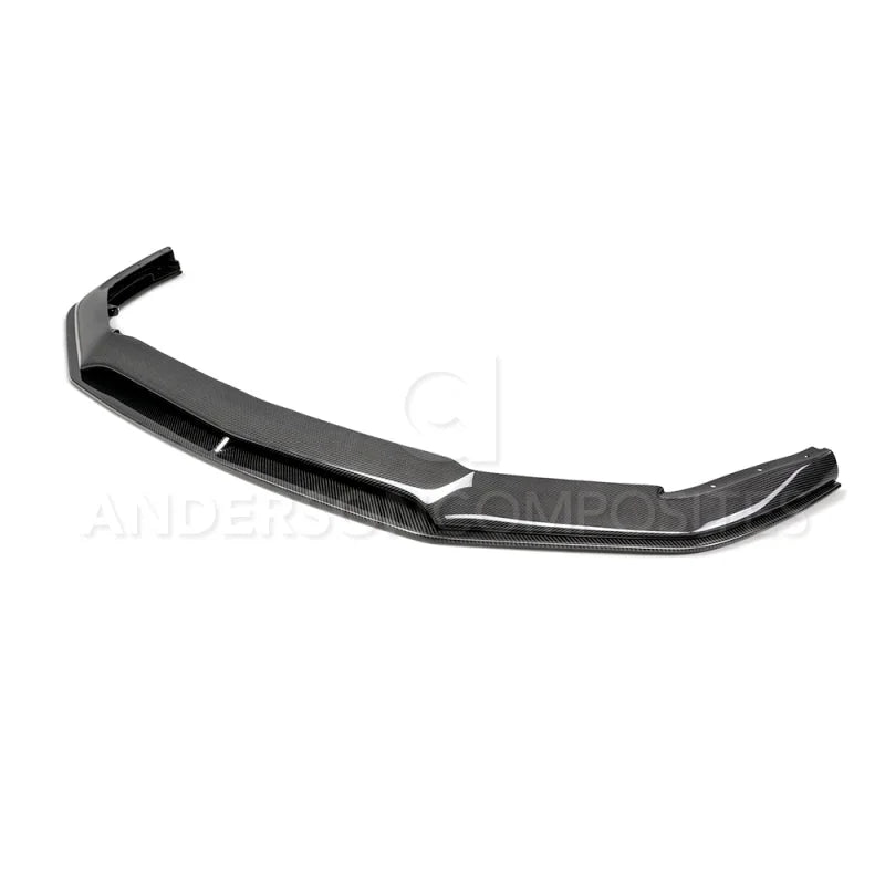Anderson Composites 2018 Ford Mustang Type-AR Carbon Fiber Front Chin Splitter - Main Product View