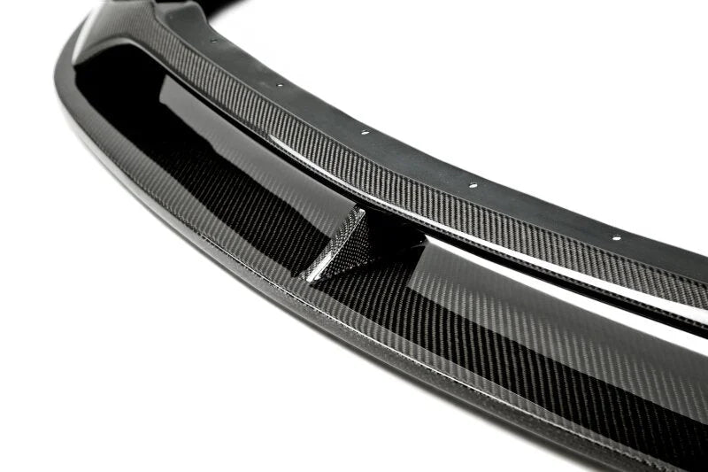 Anderson Composites 2018 Ford Mustang Type-AR Carbon Fiber Front Chin Splitter - Side View