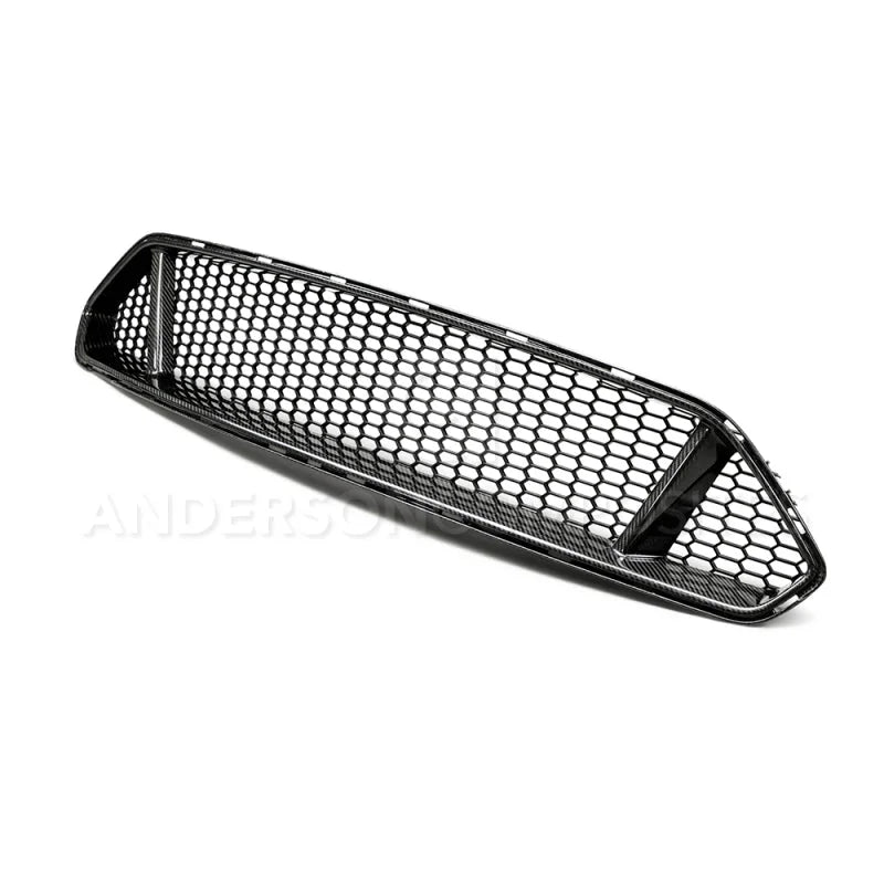 Anderson Composites 2018 Ford Mustang Type-GT Carbon Fiber Upper Grille - Main Product View