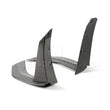 Load image into Gallery viewer, Anderson Composites 2020 Ford Mustang/Shelby GT500 Carbon Fiber Front Splitter Wickers - Side View