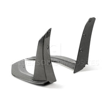Load image into Gallery viewer, Anderson Composites 2020 Ford Mustang/Shelby GT500 Carbon Fiber Front Splitter Wickers - Side View