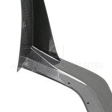 Load image into Gallery viewer, Anderson Composites 2020 Ford Mustang/Shelby GT500 Carbon Fiber Front Splitter Wickers - Installation View