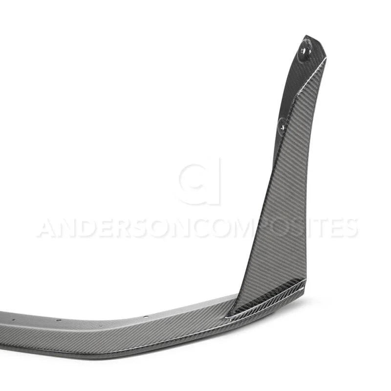 Anderson Composites 2020 Ford Mustang/Shelby GT500 Carbon Fiber Front Splitter Wickers - Additional View 5
