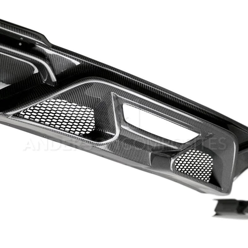 Anderson Composites 2020 Ford Mustang/Shelby GT500 Carbon Fiber Rear Diffuser - Additional View 5
