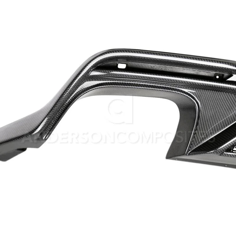 Anderson Composites 2020 Ford Mustang/Shelby GT500 Carbon Fiber Rear Diffuser - Additional View 6