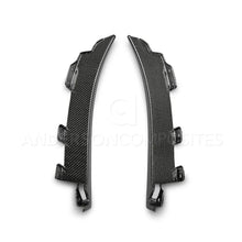 Load image into Gallery viewer, Anderson Composites 2020 Ford Mustang/Shelby GT500 Carbon Fiber Rear Mud Guards - Installation View