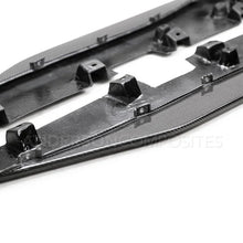 Load image into Gallery viewer, Anderson Composites 2020 Ford Mustang/Shelby GT500 Carbon Fiber Side Splitters - Back View