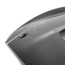 Load image into Gallery viewer, Anderson Composites 2020 Mustang Shelby GT500 Double Sided Carbon Fiber Hood - Additional View 6