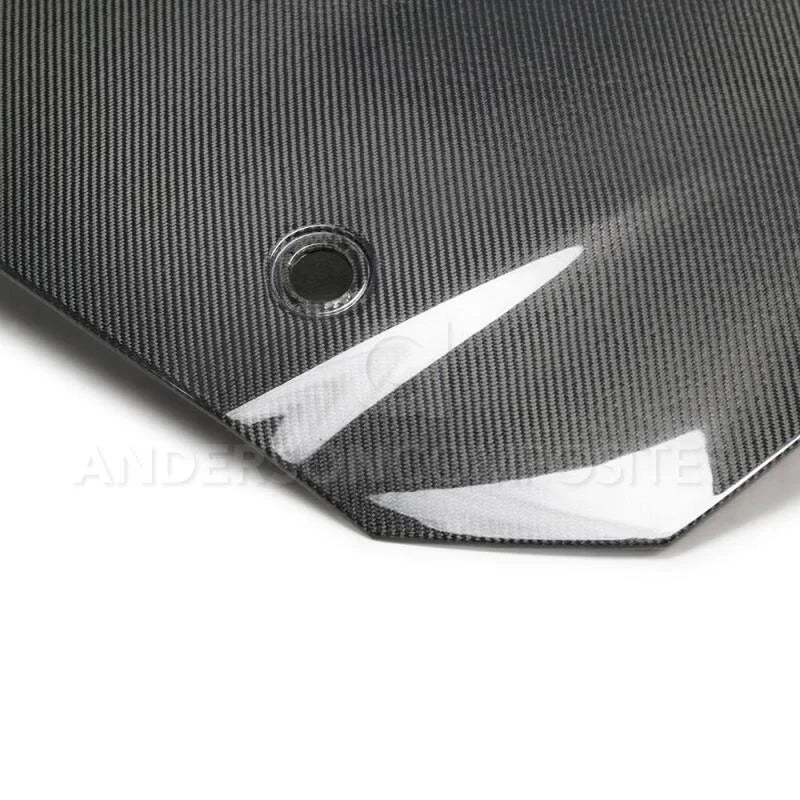 Anderson Composites 2020 Mustang Shelby GT500 Double Sided Carbon Fiber Hood - Additional View 7