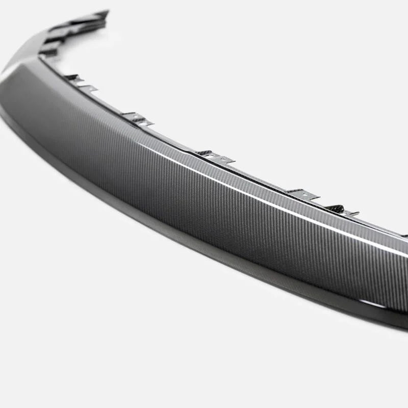 Anderson Composites 2021 Dodge RAM TRX Carbon Fiber Front Grille - Upper Trim - Side View