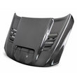 Load image into Gallery viewer, Anderson Composites 2021 Dodge RAM TRX Carbon Fiber Hood - OE Style - Additional View 6