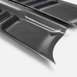 Load image into Gallery viewer, Anderson Composites 2021 Dodge RAM TRX Carbon Fiber Hood Vents - Type OE - Side View