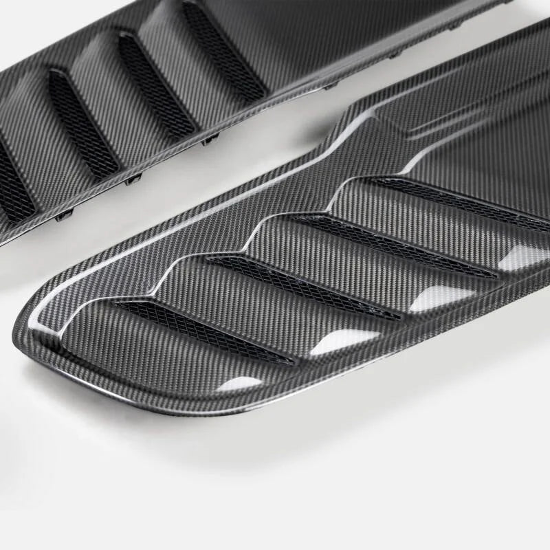 Anderson Composites 2021 Dodge RAM TRX Carbon Fiber Hood Vents - Type OE - Additional View 5