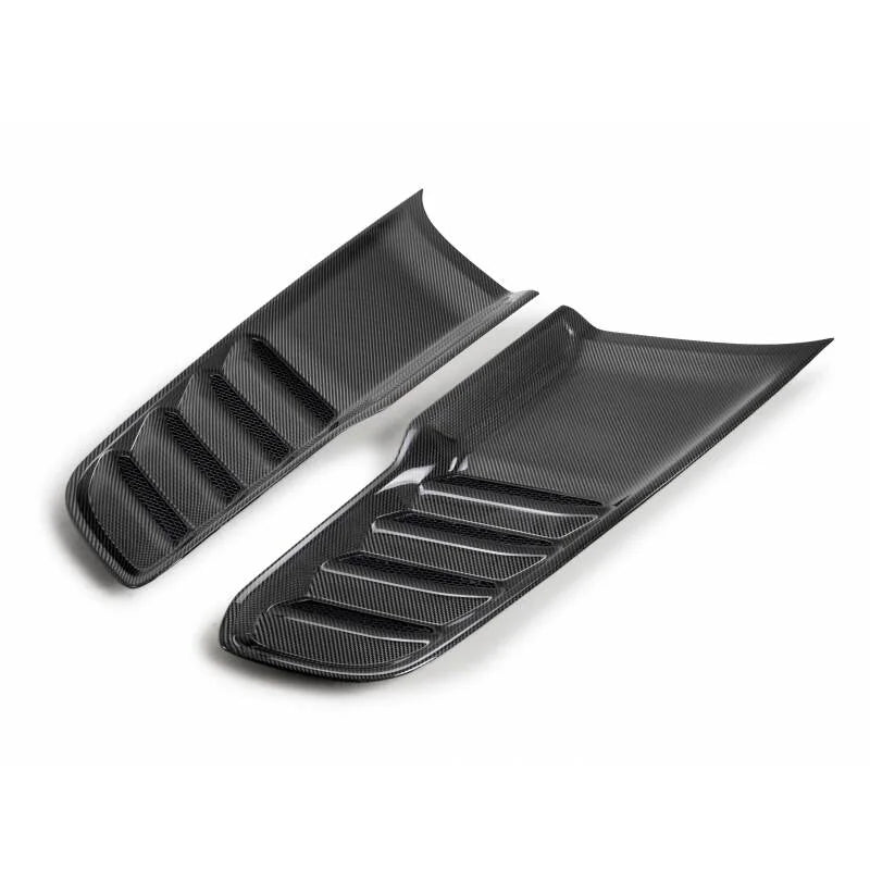 Anderson Composites 2021 Dodge RAM TRX Carbon Fiber Hood Vents - Type OE - Additional View 6