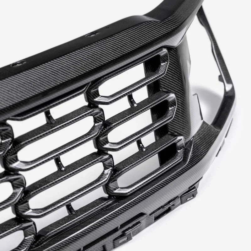 Anderson Composites 2024+ Ford F150 Carbon Fiber Front Grille - Main Product View