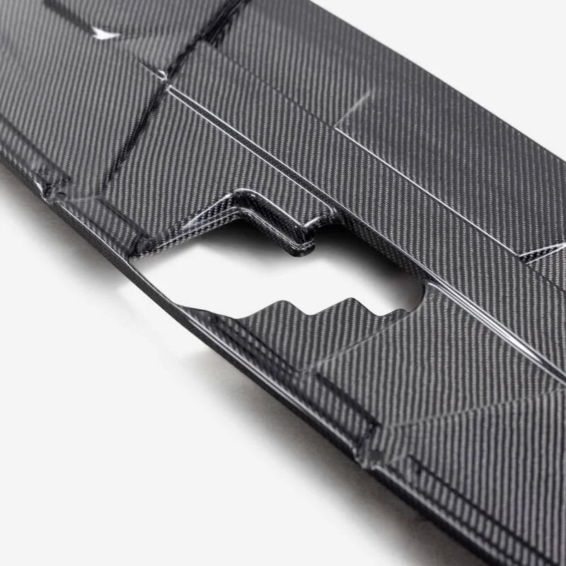 Anderson Composites 2024+ Ford Mustang Carbon Fiber Radiator Cover - Installation View