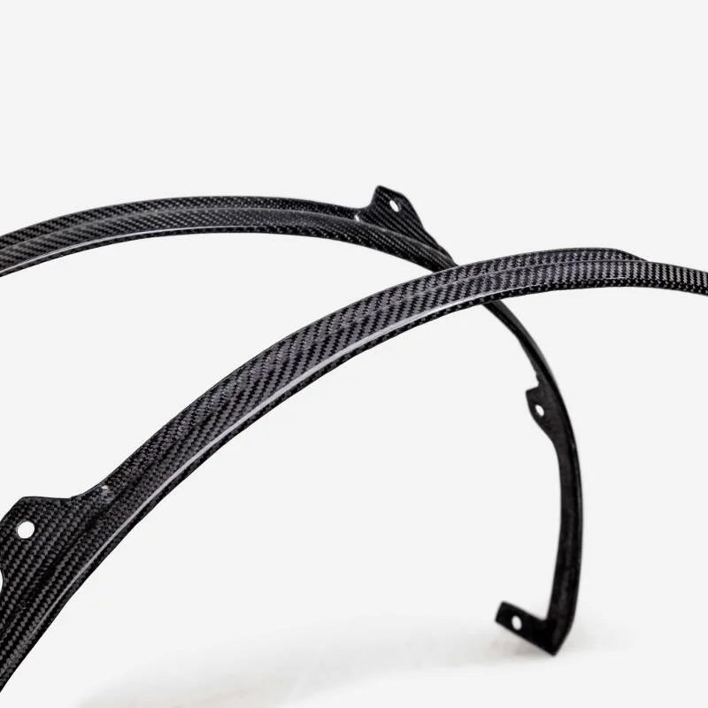 Anderson Composites 2024 Ford Mustang Dark Horse Carbon Fiber Fender Extension - Side View