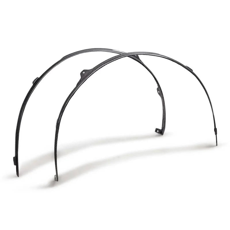 Anderson Composites 2024 Ford Mustang Dark Horse Carbon Fiber Fender Extension - Back View